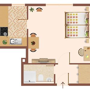 Appartement met een Slaapkamer